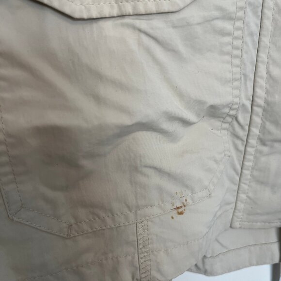 Eddie Bauer. Travex Vest. Off-White or Beige Color. Size Medium. Womens. - Picture 7 of 7